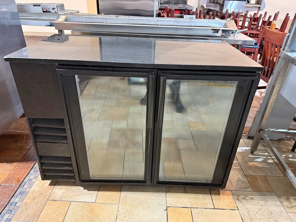 True TBB-24GAL-48G Back Bar Refrigerator – Glass Doors