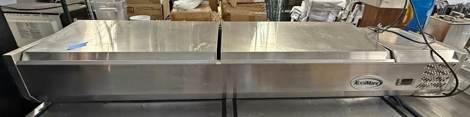 KoolMore Drop-In Refrigerated Cold Pan – Model SCDC-8P-SSC
