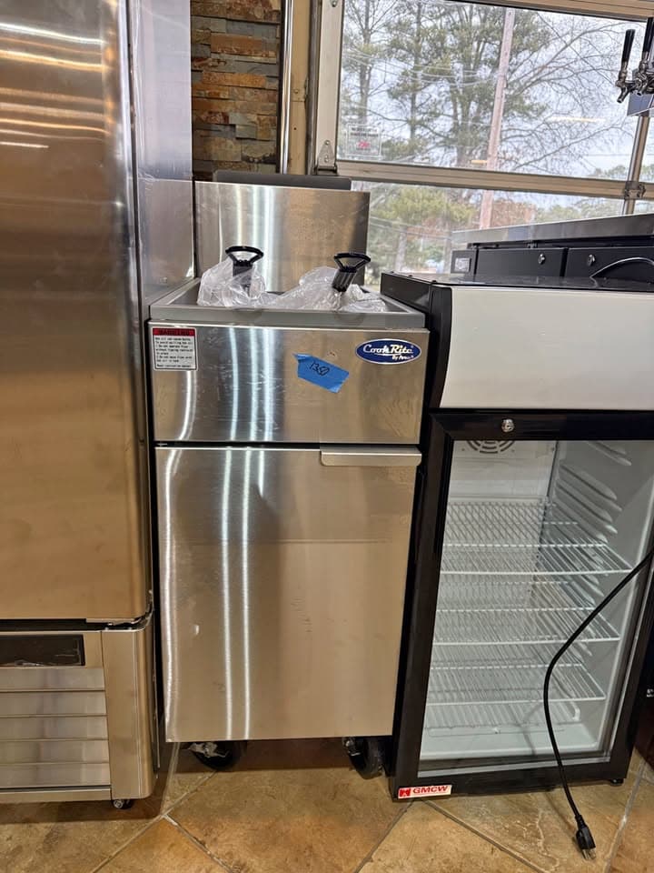 NEW CookRite by Atosa Gas Vertical Fryer – Assembled – $1,341 (2 available) — Used commercial restaurant equipment for sale