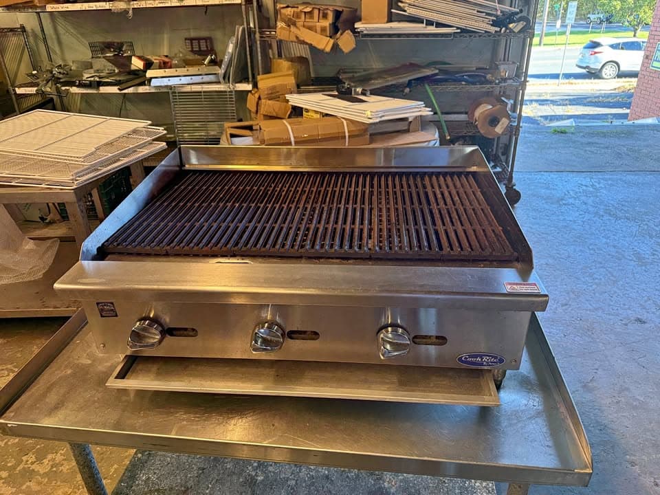 USED 36” COOKRITE BY ATOSA RADIANT BROILER – MODEL ATRC-36 – $750