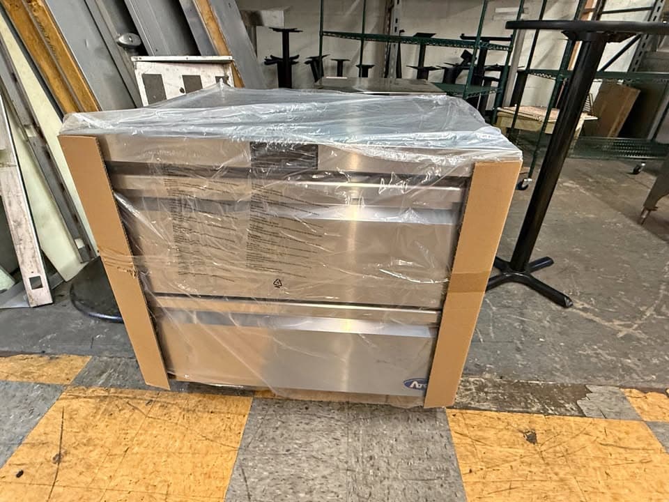 ATOSA 36" UNDERCOUNTER REFRIGERATOR WITH 2 DRAWERS | MODEL AWR36D2 — Used commercial restaurant equipment for sale