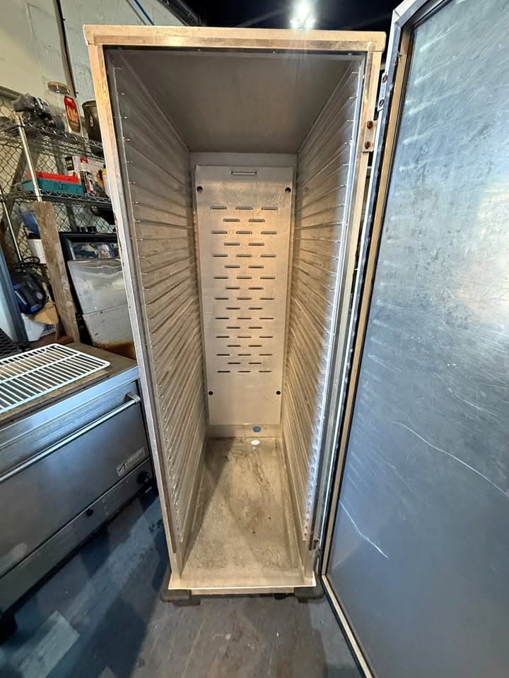 Full Size Enclosed Sheet Pan Rack β 40 Pan Capacity