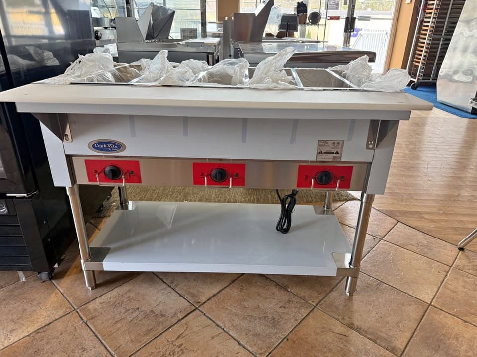 OPEN BOX DEAL β CookRite CSTEA-3C Electric Steam Table β ONLY $1,210