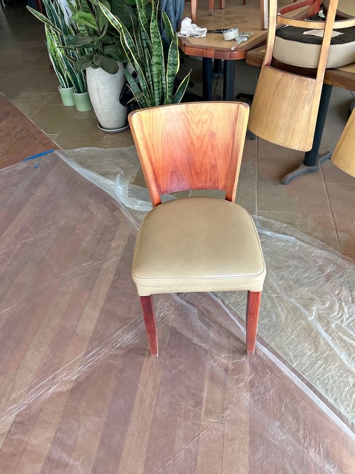 Restaurant Chairs – Solid Wood – Excellent Condition - 28 available