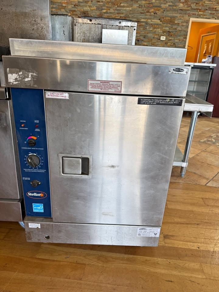 REFURBISHED Stellar Steam 6-Pan Commercial Steamer
