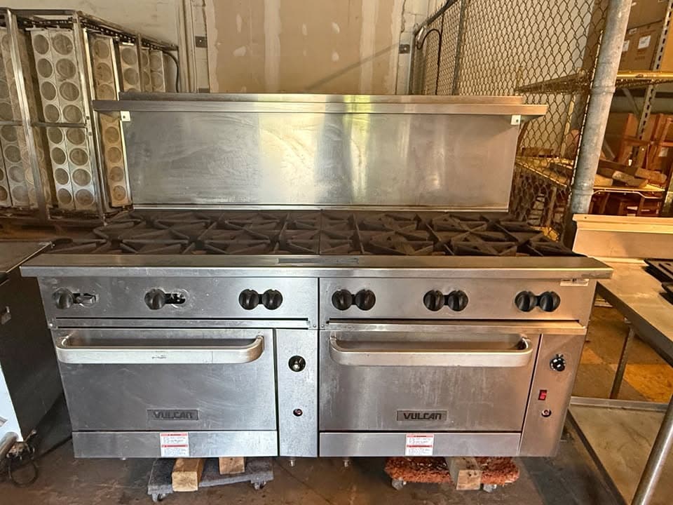 VULCAN COMMERCIAL RANGE | 12 BURNER RANGE