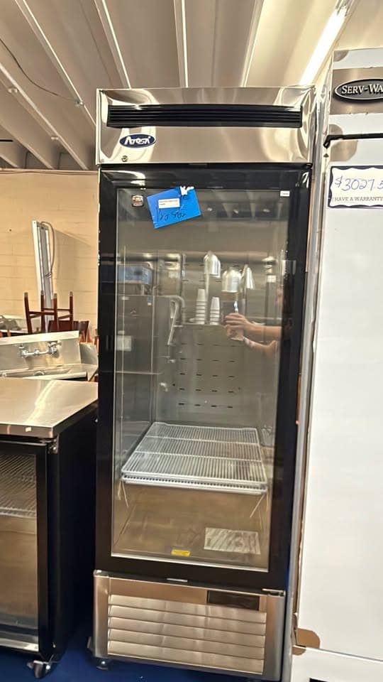 ATOSA GLASS DOOR FREEZER MERCHANDISER — SCRATCH & DENT 2 AVAILABLE