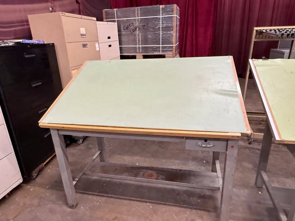 Heavy-Duty Drafting Table β 5β x 38.5β