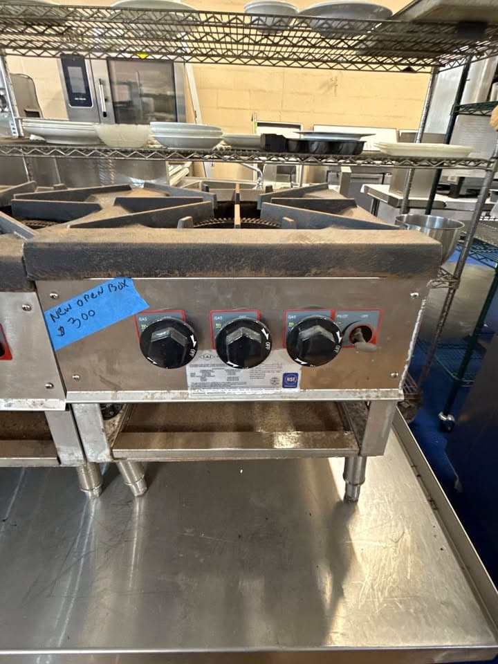 Commercial Stock Pot Gas Range β Heavy Duty β 5 Available