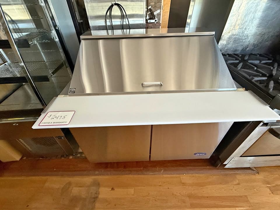 48" ATOSA MEGA TOP SANDWICH PREP TABLE – SCRATCH & DENT – WARRANTY – $2,475