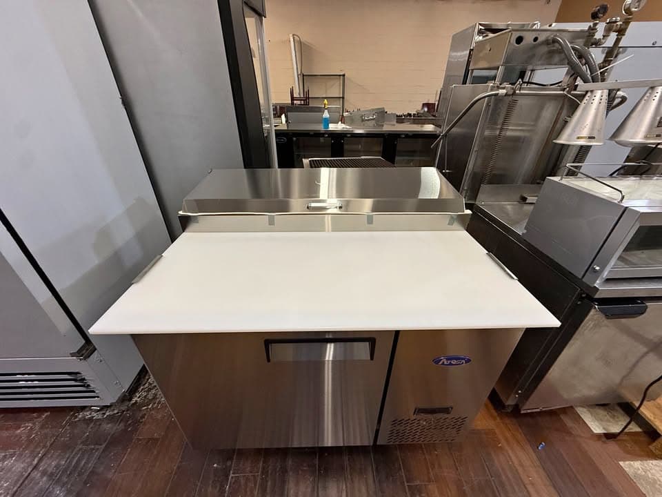 Atosa 44" Refrigerated Pizza Prep Table Model: MPF8201GR