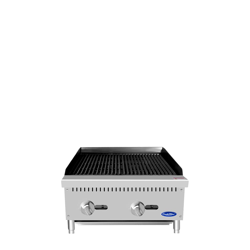 CookRite ATCB-24 — 24″ Char Rock Broiler