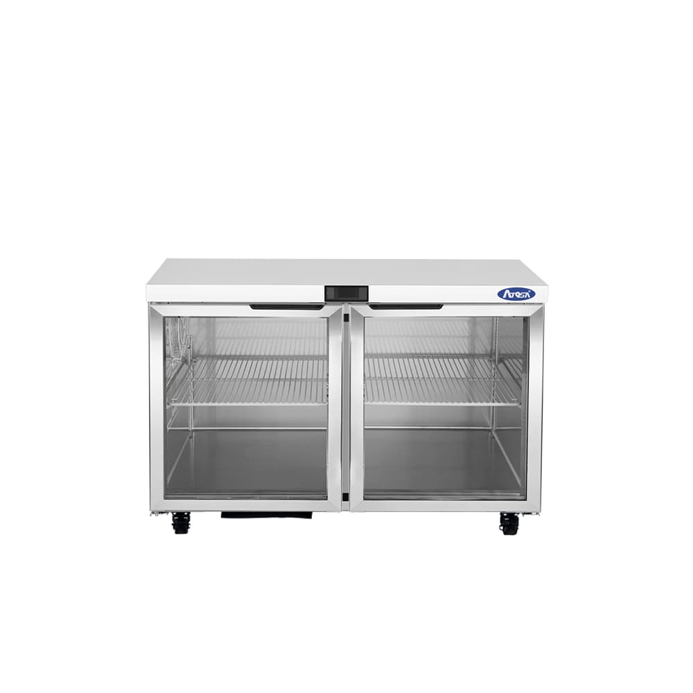 Atosa AUR48GR-GD – Glass Door Undercounter Refrigerator