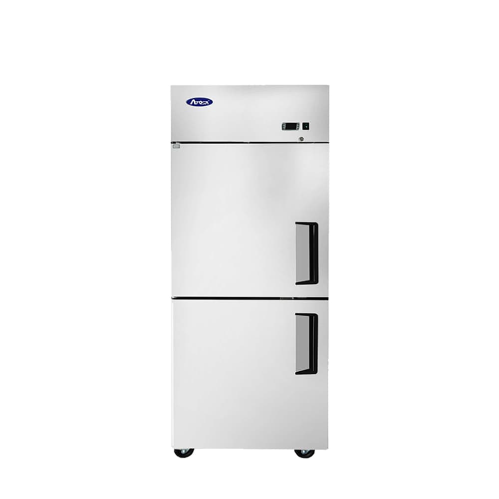 Atosa MBF8007GRL — Top Mount Two (2) Divided Door Reach-in Freezer, Left-hand Hinge