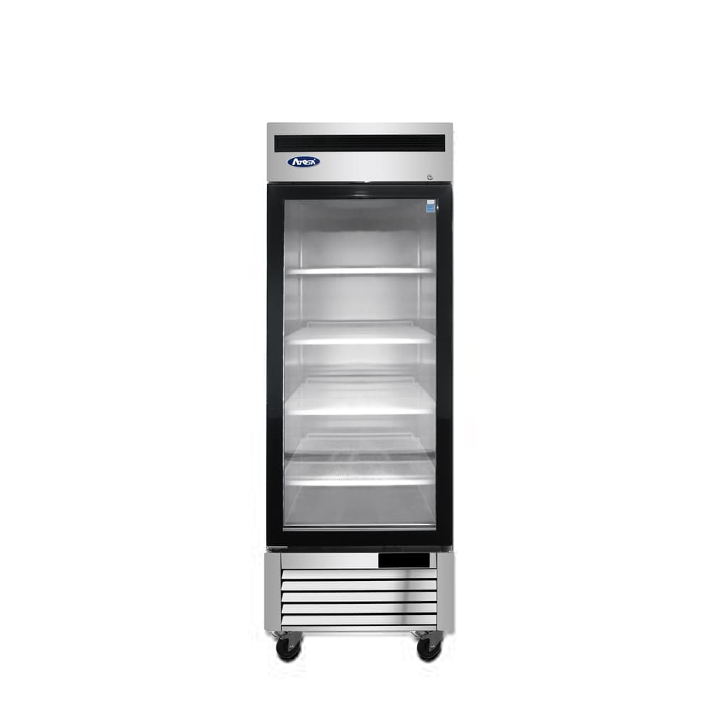 Atosa MCF8705GRL — One (1) Glass Door Merchandiser Cooler