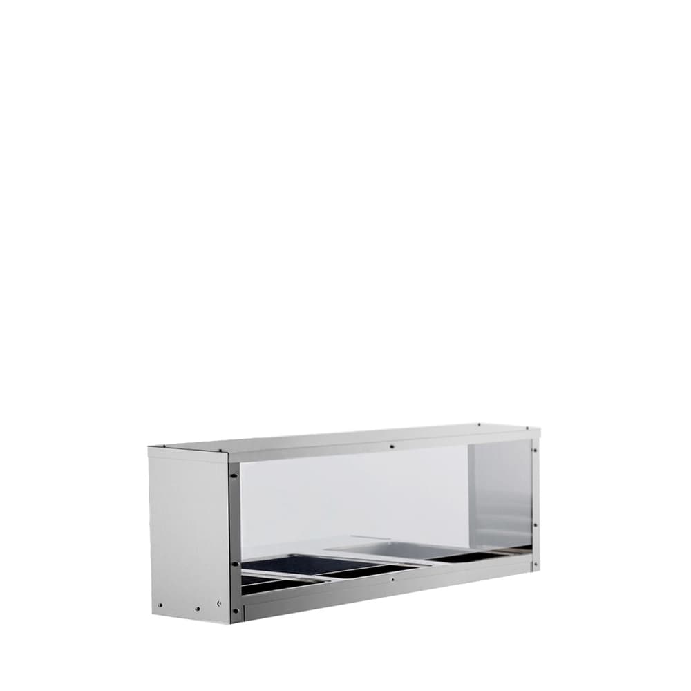 CookRite MROS-3ST — Overshelf/Sneezeguard for CSTEA-3C