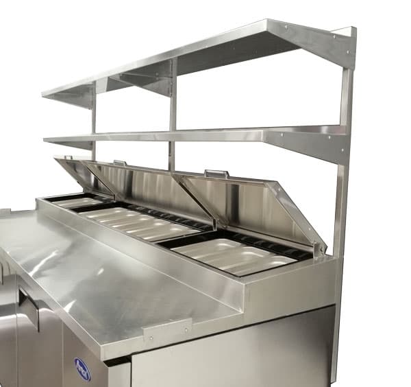 Atosa MROS-93P — 93″ Double Overshelves for MPF Series