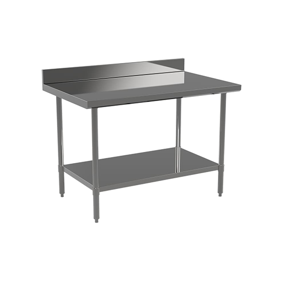 MixRite ST2460ECB4 – Work Table Top Shelf with 4″ Rear Edge Up Style