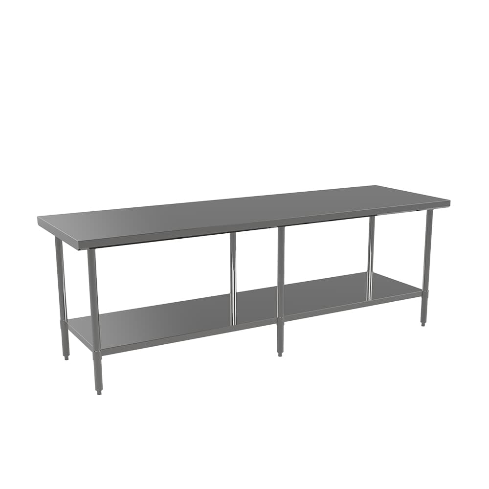 MixRite ST3684EC — 36″ x 84″ Work Table Flat Top Shelf Styled