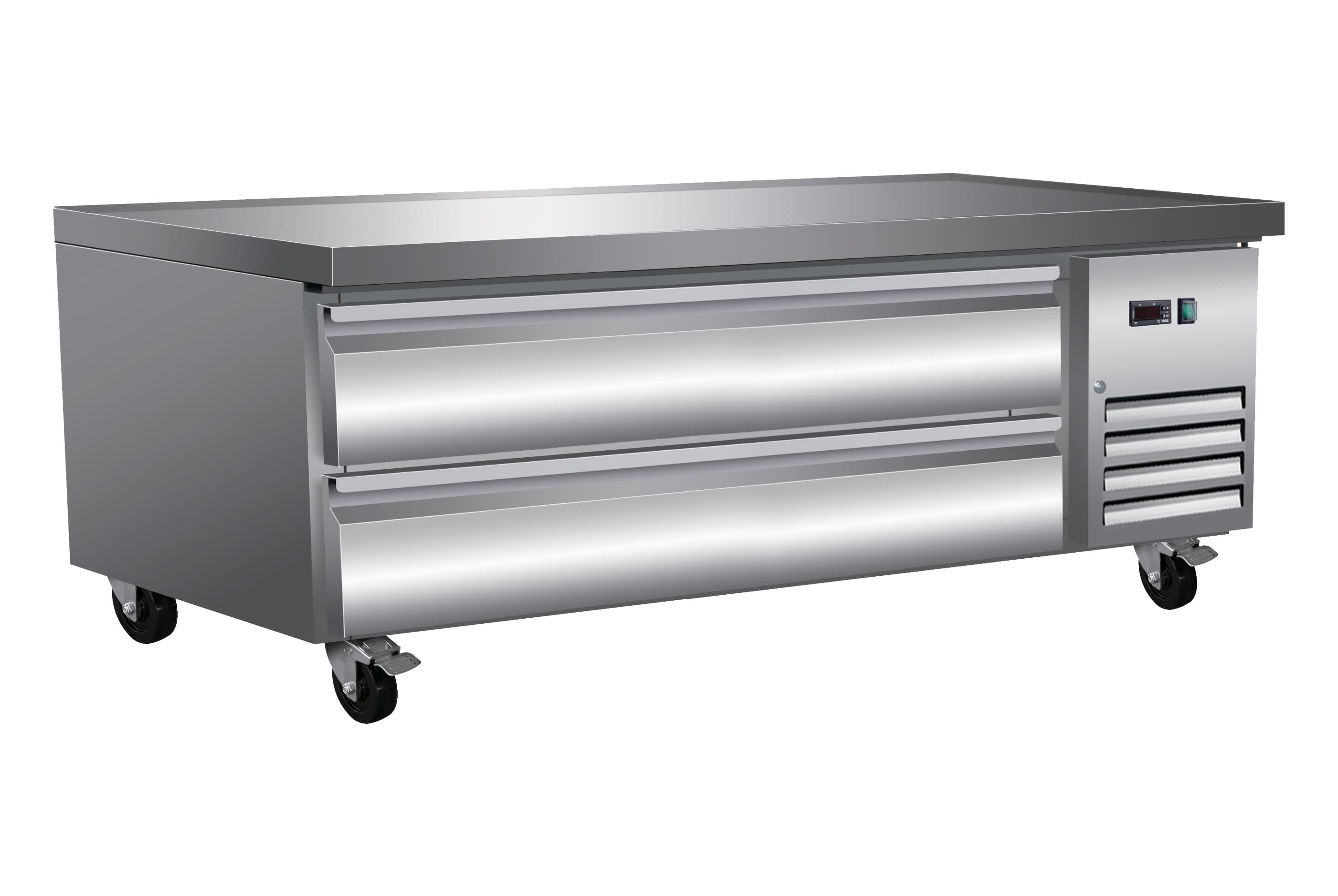Serv-Ware CB60-HC - 2 Drawer 60 in. Chef Base