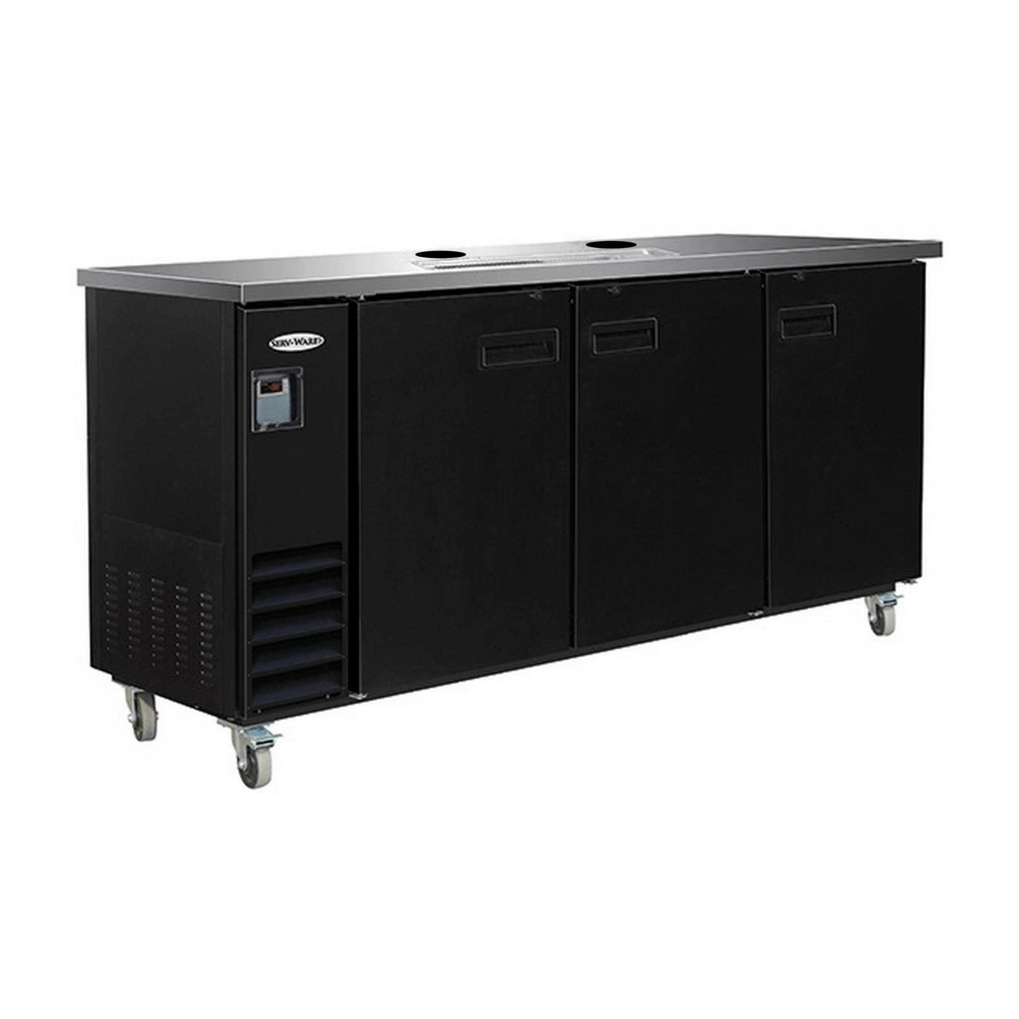 Serv-Ware DD73-2-HC - 73 in. Unit / 2 Tower