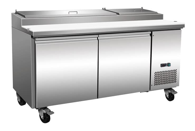 Serv-Ware PP71-9-HC - 9 Pan Prep Unit
