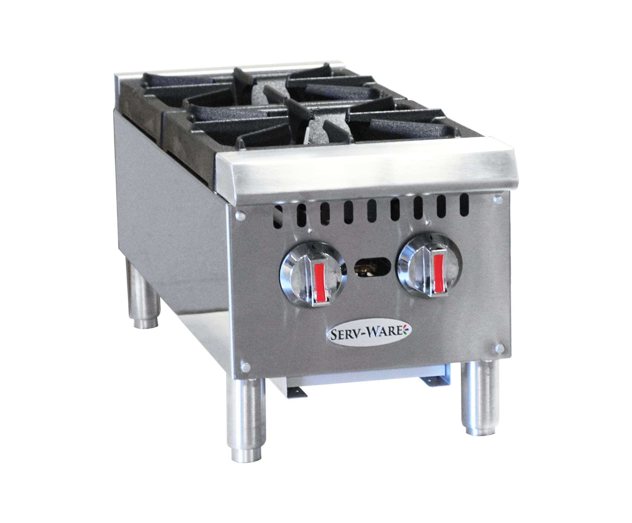 Serv-Ware SHPS-12 - 2 Burner Gas Hot Plate