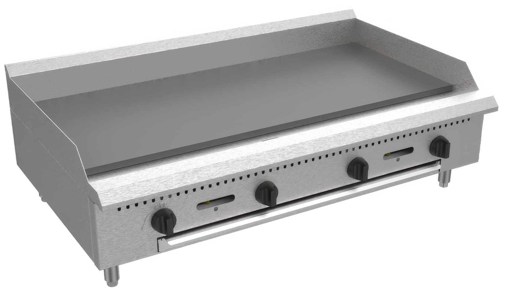 Serv-Ware SMGS-60-LP - 5 Burner Gas Manual Griddle for LP