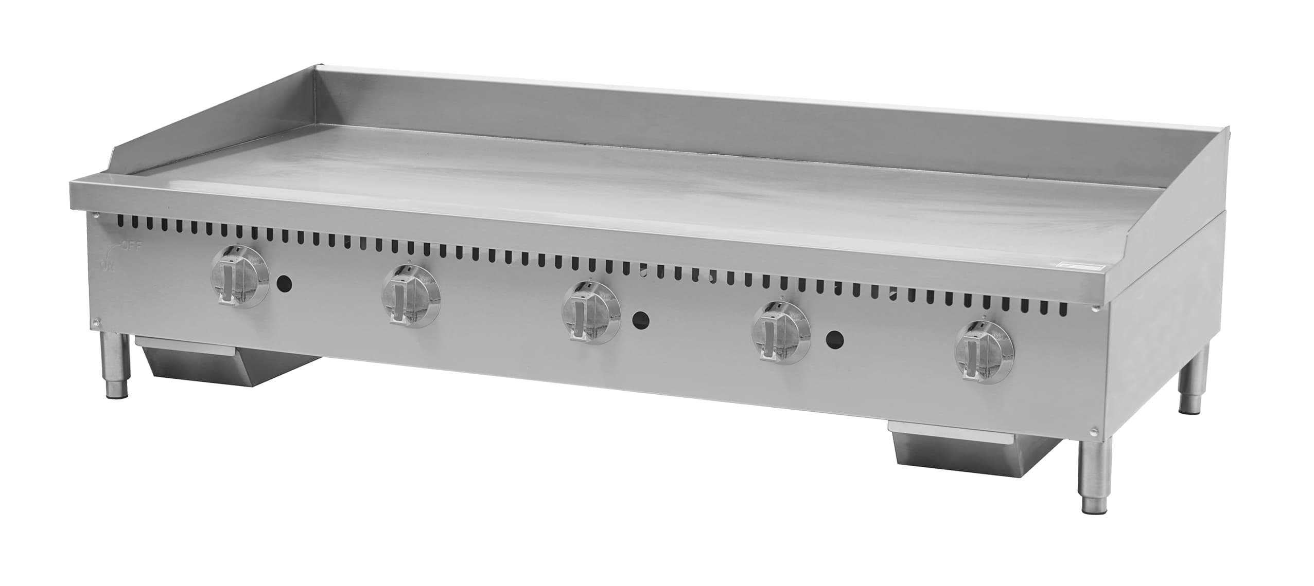 Serv-Ware SMGS-60 - 5 Burner Gas Manual Griddle