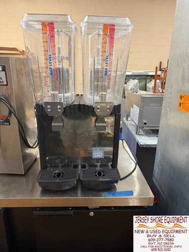 Carnival King JETCOF 240 — 2 Bowl Cold Drink Dispenser — Used commercial restaurant equipment for sale
