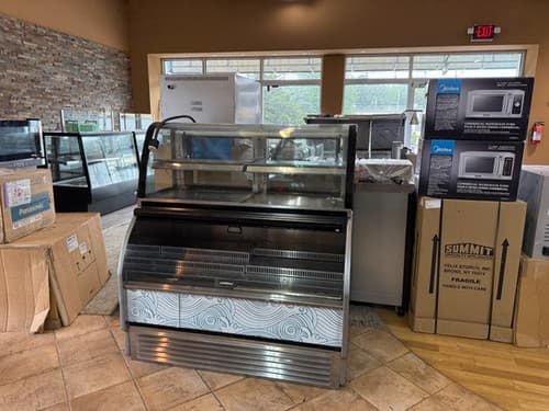 Structural Concepts Harmony HMBC4 — Refrigerated Dual Service Merchandiser, 51" — Used commercial restaurant equipment for sale