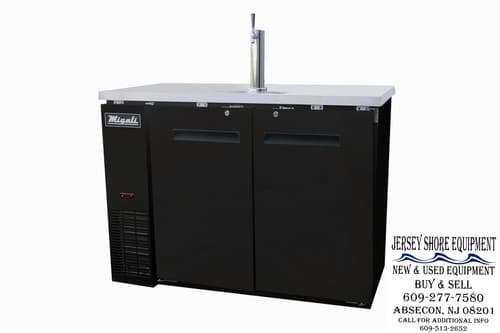 Migali C-DD48-2-HC — Two Door 2 Keg Direct Draw Beer Dispenser, 48" — Used commercial restaurant equipment for sale