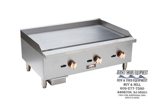 Copper Beech CBMG-36 — Gas Countertop Griddle, 36" Cooking Surface — Used commercial restaurant equipment for sale