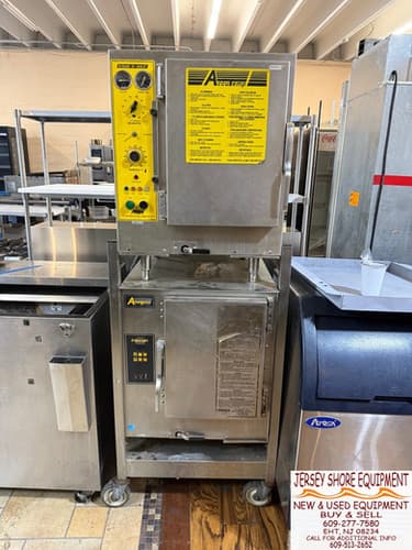 AccuTemp S62083D080 — Double Stack Convection Steamer & Cook N Hold Oven, 3 Phase — Used commercial restaurant equipment for sale