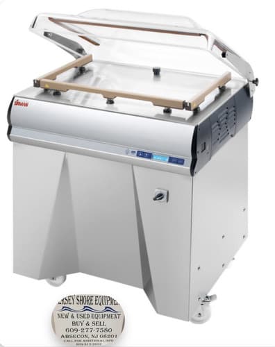 Sirman W8 70 DX TB — Floor Model Chamber Vacuum Packaging Machine, Three Seal Bars — Used commercial restaurant equipment for sale
